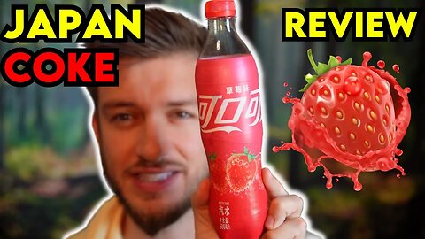 Coca-Cola STRAWBERRY Review (Japan)