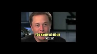 Elon Musk Work Ethic: Billionaires' Secret for Insane Success! | Create Quantum Wealth #shorts