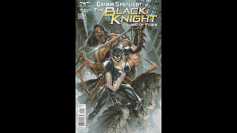 Grimm Spotlight: The Black Knight vs. Lord of Flies -- One-Shot (2021, Zenescope) Review