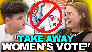 Women SHOULDN'T VOTE If They Contribute Nothing To Society @Jackdohertyy