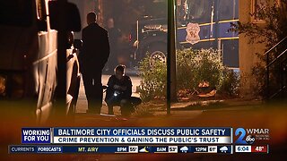 Baltimore officials working to make city safer for residents and visitors
