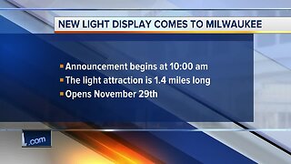 New light display comes to Milwaukee