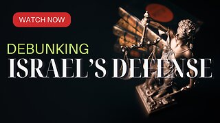 🔴 DEBUNKING ISRAEL'S DEFENSE (SPEEDRUN)