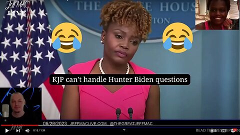 KJP can't handle Hunter Biden questions