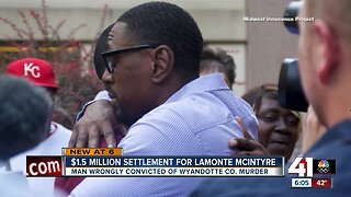 Wrongfully convicted Lamonte McIntyre to receive $1.5 million from Kansas