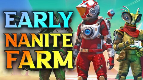 No Man's Sky Early Nanite Farm