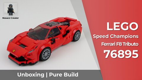 LEGO Speed Champions | 76895 --- Ferrari F8 Tributo --- unboxing and pure build
