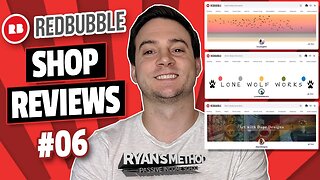 Redbubble Shop Reviews #6 (MORE LISTINGS = MORE SALES📈)