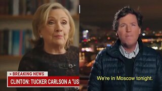 Hillary Clinton vs Tucker Carlson