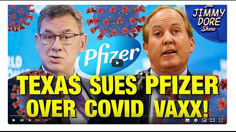 Firma Texas AG pozywa firmę Pfizer za kłamstwa na temat skuteczności szczepionek