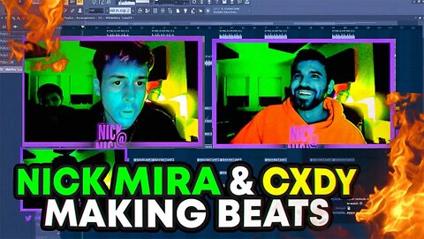 Nick Mira Making 7 Melodic Beats In 30 Minutes w Cxdy 🔥 LIVE 03 17 21