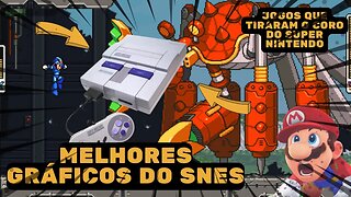 Os jogos com os gráficos mais incríveis do Super Nintendo - Prepare-se para se surpreender!