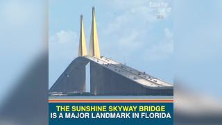 Sunshine Skyway Bridge serves as Tampa Bay icon