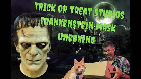 Frankenstein Mask Unboxing