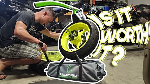 Is It Time to Ditch the Tire Irons?||Rabaconda Tire Changer First Use and Review