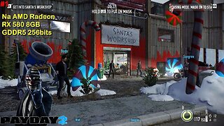 Payday 2 (#1) - na AMD Radeon RX 580 8GB GDDR5 256bits 2048SP