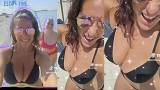 THICC Midwest weathergirl Brittney goes to Florida! ( * )( * )