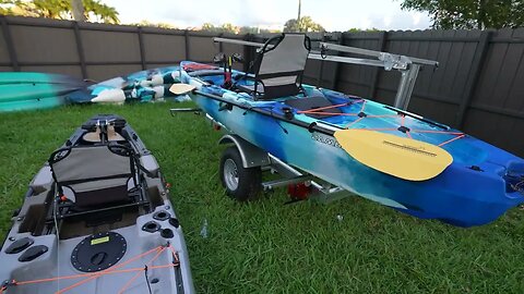 are cheap Pedal Drive Kayaks worth it? Vanhunks Elite Angler 13 Fin Drive vs Zambezi 12.6