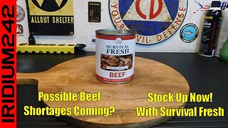 Beef Shortages? | Survival Fresh Canned Beef!