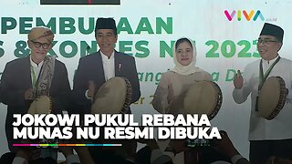 Presiden Jokowi Buka Munas Alim Ulama dan Konbes NU