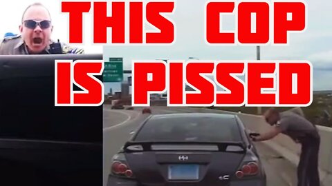 "IT'S CALLED SHUT THE F*CK UP": This Cop is Pissed