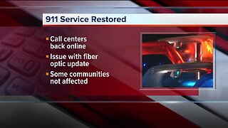 911 emergency lines restored after statewide outage