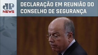 Mauro Vieira sobre conflito Israel-Hamas: “Falta de ação da ONU é uma vergonha”