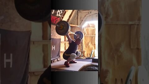 115 kg / 253 lb - Pull + Snatch - Weightlifting Training