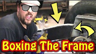 PART 17 - 1952 Chevy 3100 - Boxing the Frame!