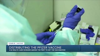 First vaccines administered in Michigan