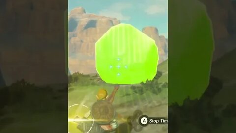 BOTW: Using Stasis to Move a Boulder