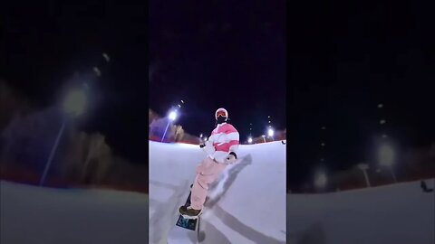 Hot Chinese Girl Can Snow Board With The Best