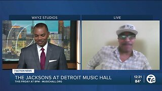 The Jacksons performing at Detroit Music Hall this Friday
