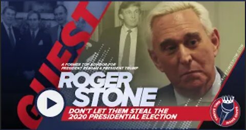 Roger Stone | Former Advisor for President Reagan & Trump | Don’t Let Them Steal the Election