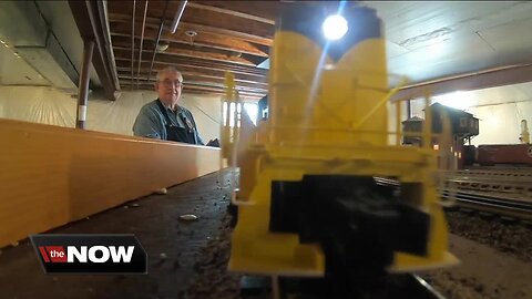 Hamburg man has an amazing one-of-a-kind train set filling his basement