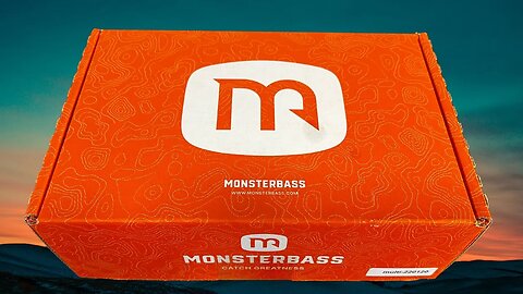 MonsterBass Mystery Tackle box Platinum Series