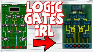 CIRCUIT PUZZLES IN REAL LIFE | Logic gates | AND OR XOR | 74LSXX 74LS08 74LS32 74LS86