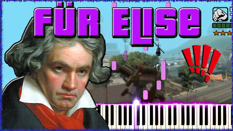 Combine sings Für Elise by Beethoven || GTA SA MIDI Cover