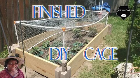DIY Chicken Wire Cage Lid, Pt 2