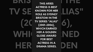 [Aries Facts] She was ''Alias''