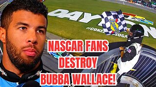 Nascar Fans SLAM BUBBA WALLACE after he ATTACKS his CRITICS while BACKING INTO the Nascar Playoffs!