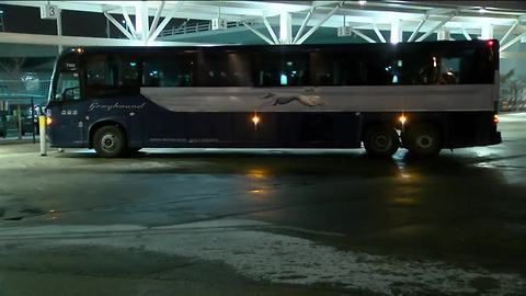 Greyhound bus passengers arrive frustrated in Milwaukee after 6 hour bus ride without heat