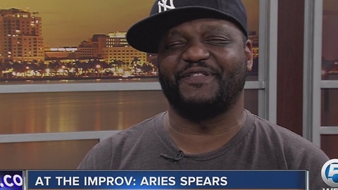 Comedian Aries Spears at Palm Beach Improv