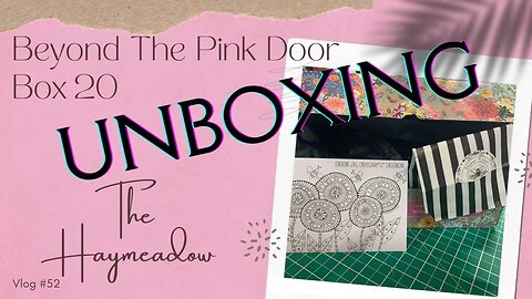 Beyond The Pink Door – Think Pink Sewscription Box No. 20 | Unboxing | Aussie Sewing Vlog | #51