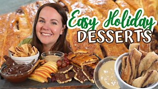 EASY HOLIDAY DESSERTS | DESSERT CHARCUTERIE BOARD | AMBER AT HOME