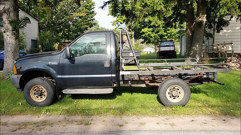 Ford F350 Flatbed Build