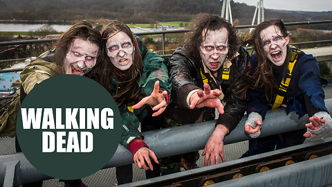 Weirdest job interview ever - Thorpe Park scarer of the year - The Walking Dead