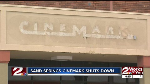 Cinemark movie theater in Sand Springs shuts down