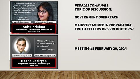 Government Overreach and Propaganda - Anita Krishna and Mocha Bezirgan