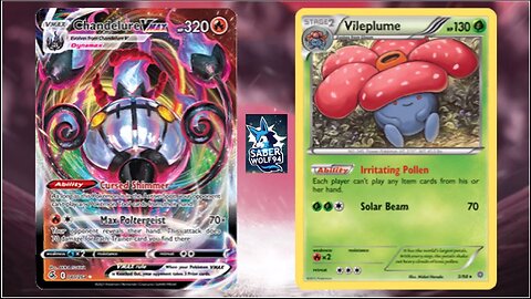 Pokemon TCG Online Expanded Chandelure VMAX Vileplume Matches!!